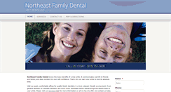 Desktop Screenshot of northeastfamilydental.com